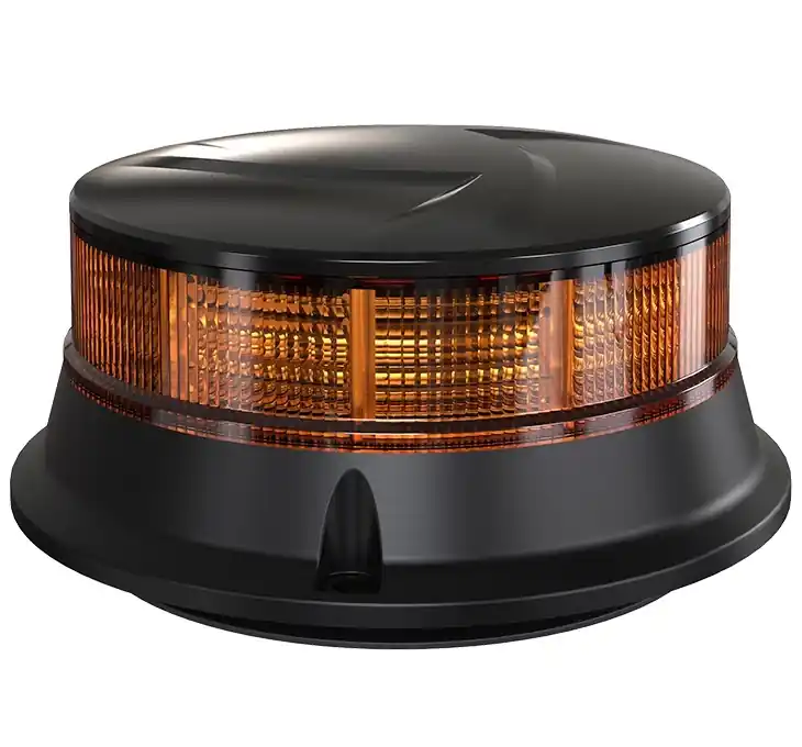 LED magnetický maják 12/24V, 30 LED, oranžový CARCLEVER Tovární Cena
