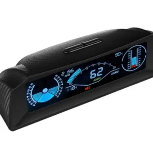 Vrácení Zdarma Palubní LCD displej 5.2" do auta pro jednotku OBD 2 s náklonoměrem CARCLEVER