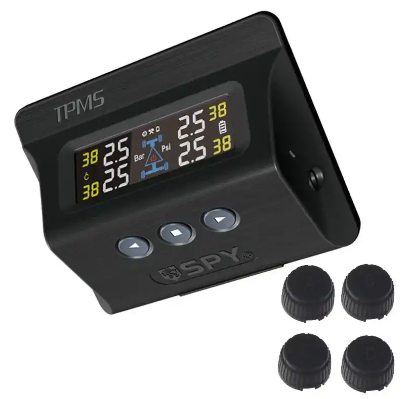 Nejlepší Cena TPMS kontrola tlaku v pneumatice 4 externí čidla solární napájení CARCLEVER V3