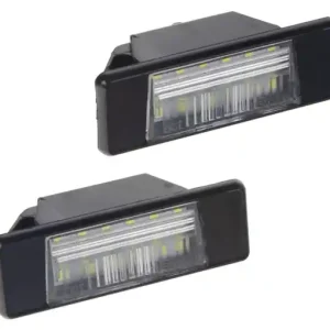 LED osvětlení SPZ Nissan Qashqai II (2013 - 2021) CARCLEVER Nejlepší Volba