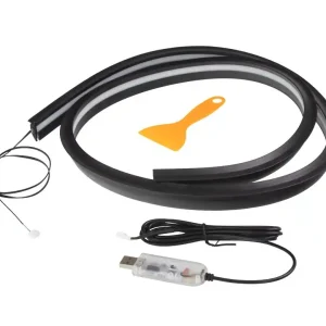 LED ambientní osvětlení RGB pod přední okno, vnější CARCLEVER Nízká Cena