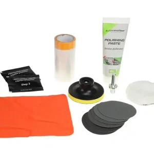 Sada na renovaci světlometů CARMOTION pro strojní leštění Tovární Cena