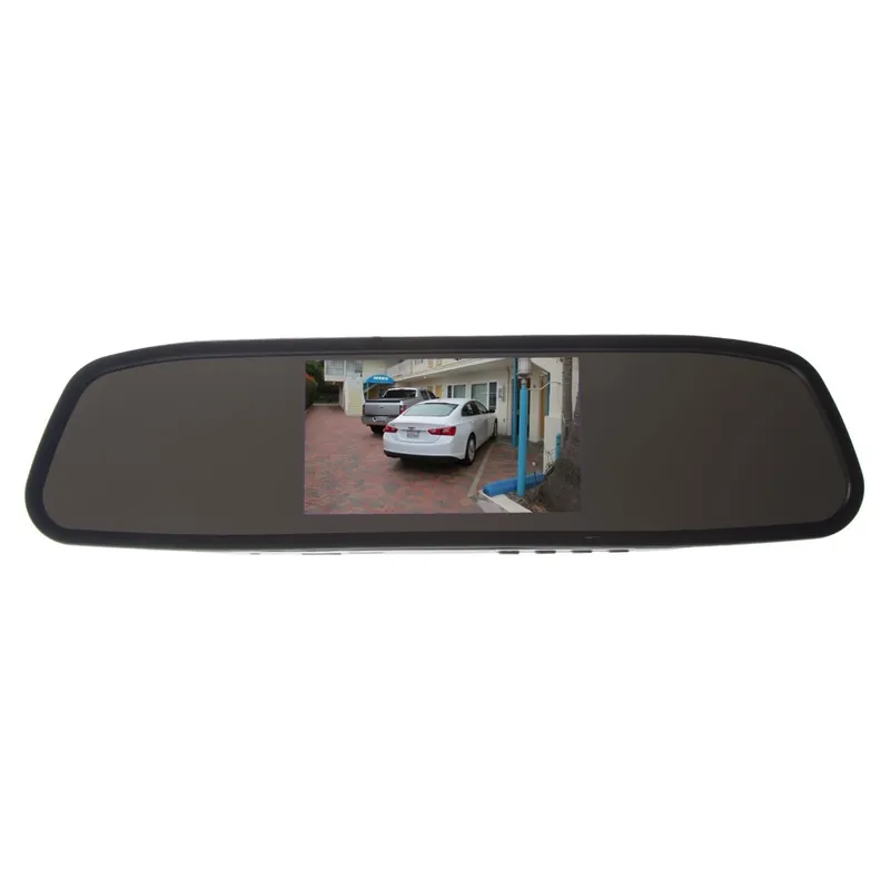 Ihned K Objednání LCD monitor 4,3" na zrcátko s microSD / USB / FM modulátor / Bluetooth CARCLEVER
