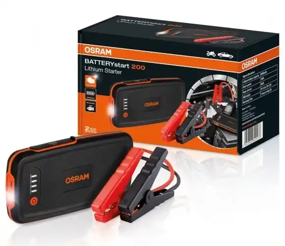 Top Prodej Power Banka Osram BATTERYstart 200, startovací stanice 6000 mAh / 150A, 12V