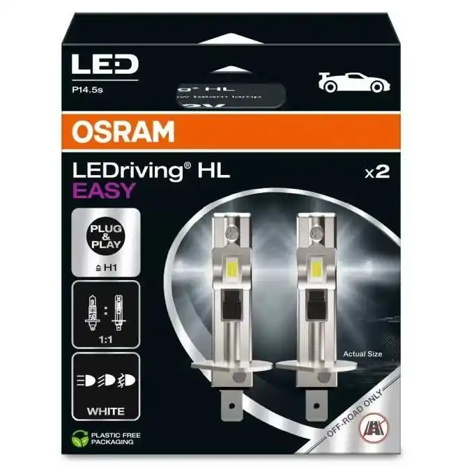 Cenově Výhodný LED žárovky H1 OSRAM LEDriving HL EASY H1