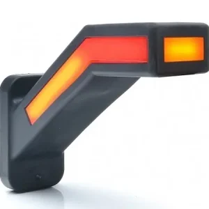 Poziční LED dynamické tykadlo WAS, pravé, 4 funkce Víkendová Akce