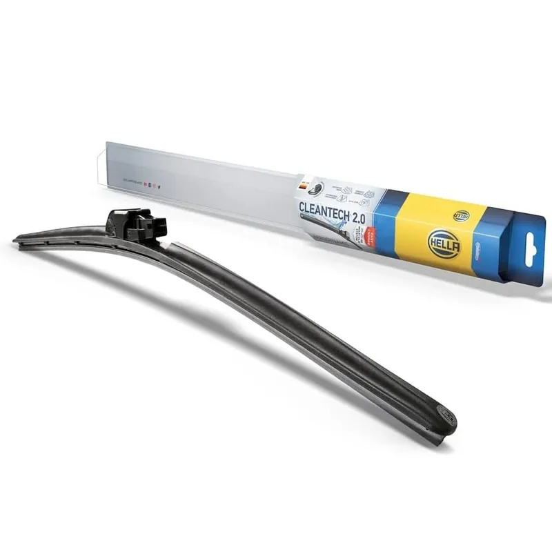 Stěrač HELLA CT75 CLEANTECH 2.0 v délce 75 cm, 5 montážních adaptérů Levný