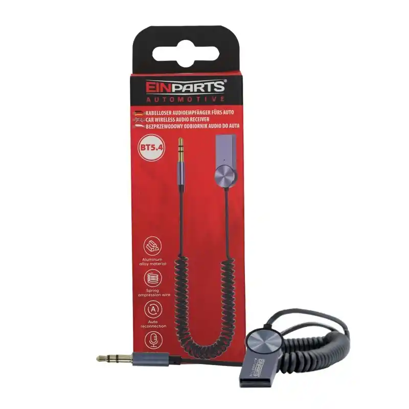 Jen Po Omezenou Doba Bezdrátový Bluetooth 5.0 USB/AUX přijímač (receiver) EINPARTS