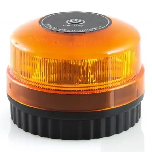 Výstražné LED světlo, maják ELTA V16 na 9V baterii, magnetický, 8 LED Aktuální