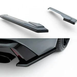 Audi RS6/RS7 C8, karbonové boční difuzory pod zadní nárazník, Maxton Design Rychlé Dodání