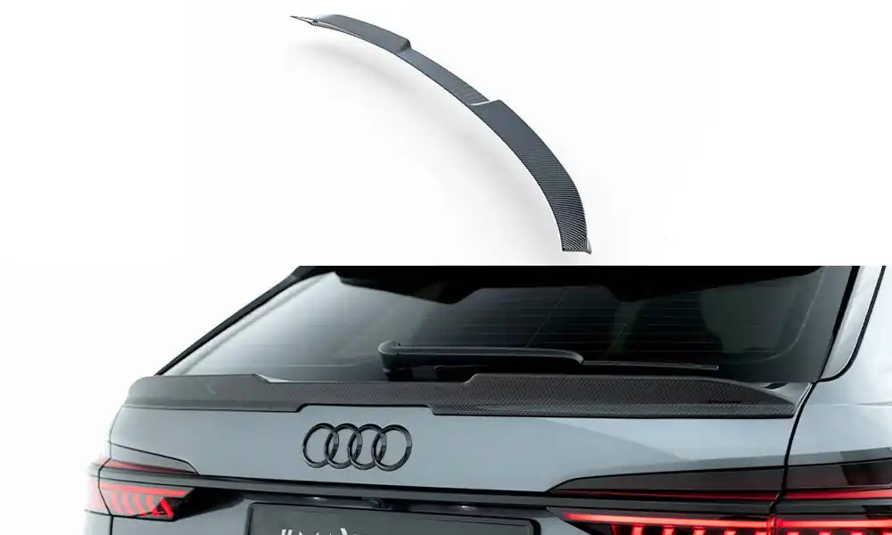 Speciální Cena Audi RS6 C8, karbonové horní prodloužení víka kufru, Maxton Design