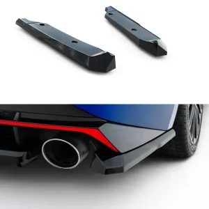 Levný Hyundai Elantra N Mk7, boční difuzory pod zadní nárazník, Maxton design