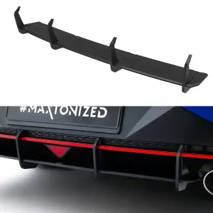 Zlevněný Hyundai Elantra N Mk7, "Street Pro" difuzor zadního nárazníku, Maxton design