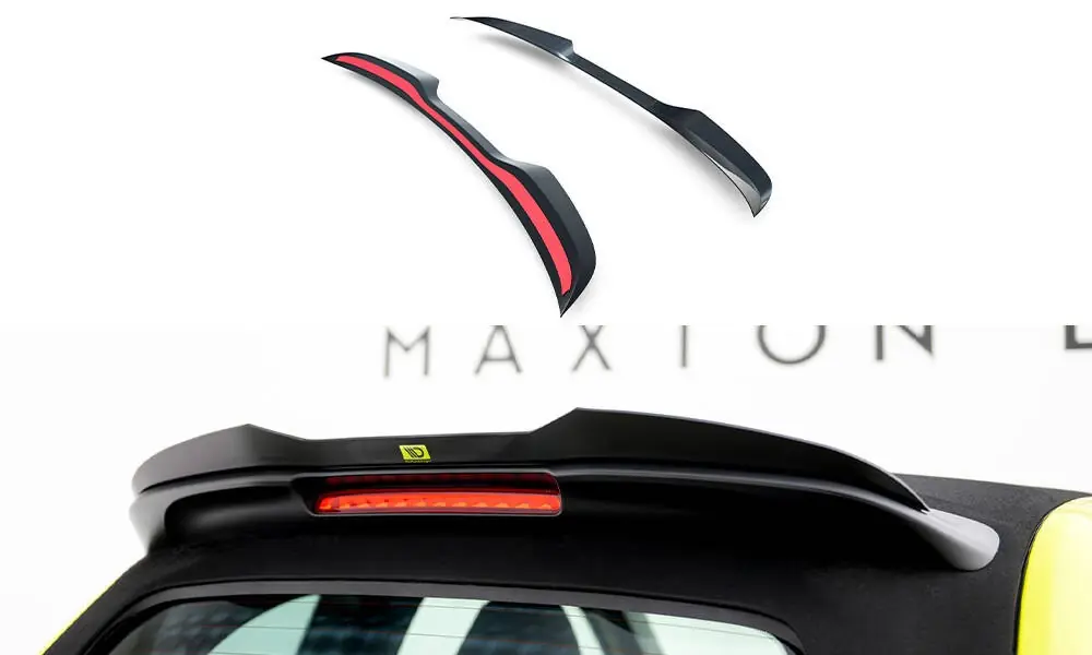 Abarth 500E, prodloužení spoileru, Maxton Design Ověřený