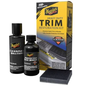 Meguiar‘s Heavy Duty Trim Restoration Kit - sada na oživení a ochranu nelakovaných plastů v exteriéru Novinka