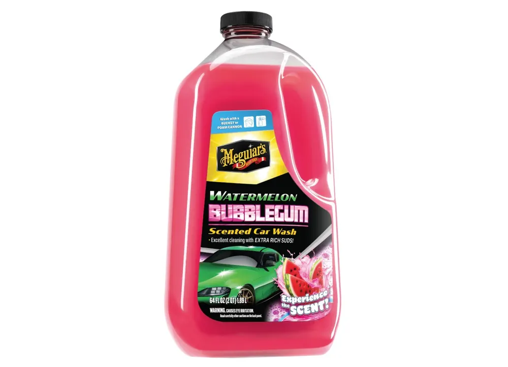 Kup Teď Meguiar‘s Watermelon Bubblegum Wash - vysoce pěnivý autošampon s vůní melounové žvýkačky 1,89 l