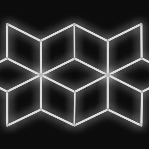 Expresní Doručení Kompletní LED svítidlo rozměr 96,8 x 165,5 cm