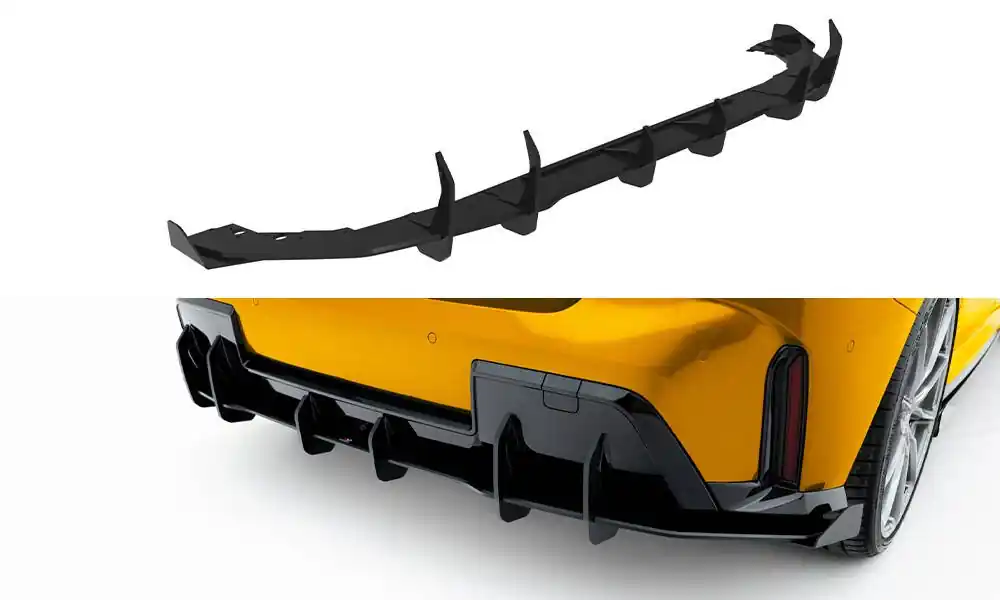 BMW řada 1 F70 M-Pack, ‘‘Street Pro‘‘ difuzory zadního nárazníku s křidélky, Maxton design Dokud Zásoby Vydrží