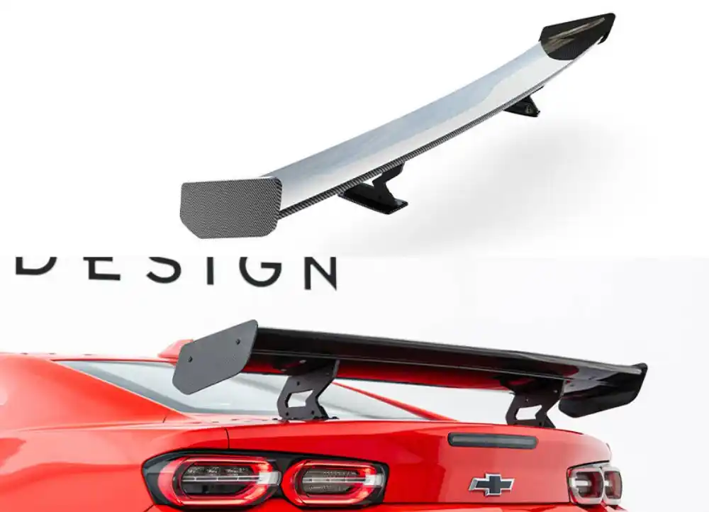 Sezónní Sleva Chevrolet Camaro SS Mk6 Facelift, karbonové zadní křídlo, Maxton Design Carbon Division