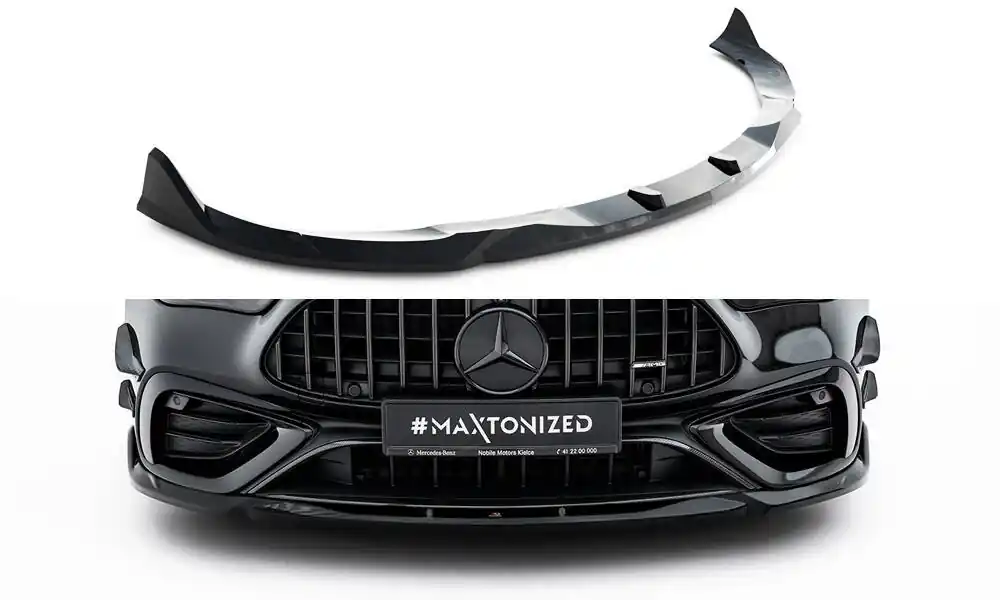 Mercedes CLE C236 53 AMG, spoiler pod přední nárazník v.2, Maxton design Horká Nabídka
