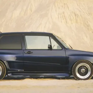 Oblíbený Rieger zadní křídlo pro Volkswagen Golf 1, GFK (laminát)