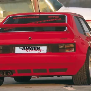 Rieger zadní křídlo pro Volkswagen Scirocco 1 kupé, GFK (laminát), bez bočních náběhů Originální