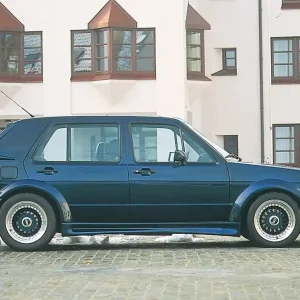 Rieger zadní křídlo widebody II pro Volkswagen Golf 2, GFK (laminát), s bočními náběhy Kup Teď