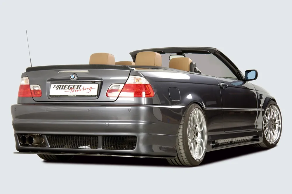 Rieger lipa pod zadní nárazník pro BMW řada 3 E46 Top Prodej