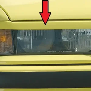 Koupit Online Rieger mračítka světlometů pro BMW řada 3 E36 compact, sedan, touring, plast ABS bez povrchové úpravy