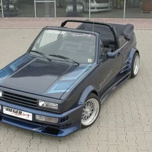 Rieger Přední nárazník widebody I pro Volkswagen Golf 1, GFK (laminát) Ověřený