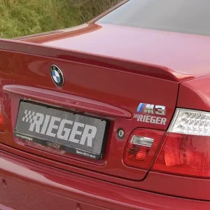 Rieger lišta na hranu víka kufru pro BMW řada 3 E46 kupé vč. faceliftu Top Prodej