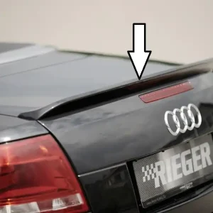 Koupit Online Rieger lišta na hranu víka kufru pro Audi A4 8H kabriolet