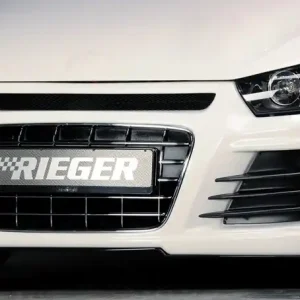 Rieger Přední nárazník pro Volkswagen Scirocco 3 13 2-dvéř. před faceliftem, plast ABS bez povrchové úpravy, pro vozy bez ostřikovačů předních světlometů Must-Have