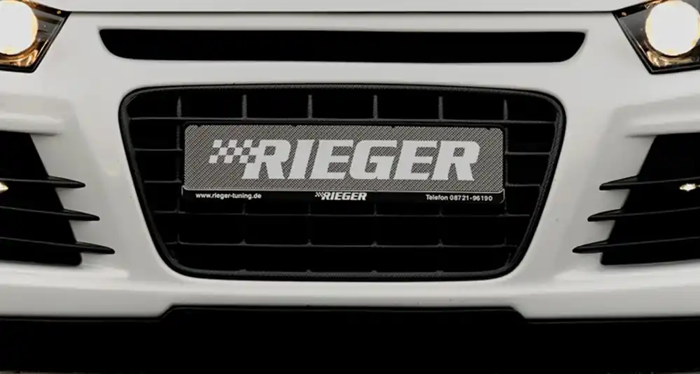 Rieger maska chladiče pro Volkswagen Scirocco 3 13 před faceliftem, plast ABS bez povrchové úpravy Novinka