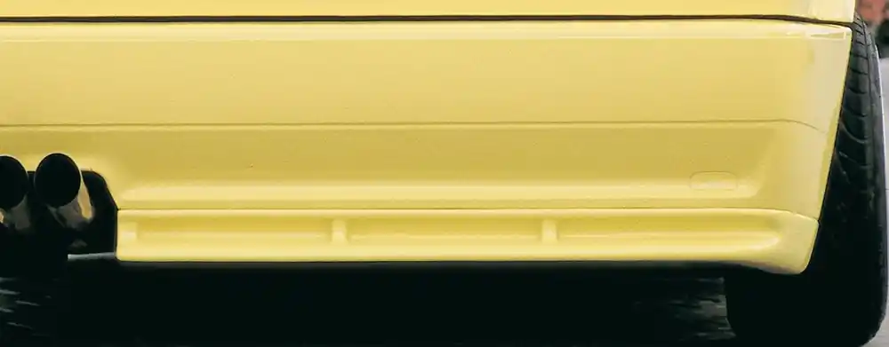 Odeslání Ihned Rieger spoiler pod zadní nárazník pro Volkswagen Corrado 53I kupé r.v. 88-95, plast ABS bez povrchové úpravy, delší pravá část