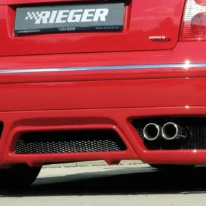 Rieger spoiler pod zadní nárazník pro Volkswagen Passat 3BG sedan, plast ABS bez povrchové úpravy Top Prodej