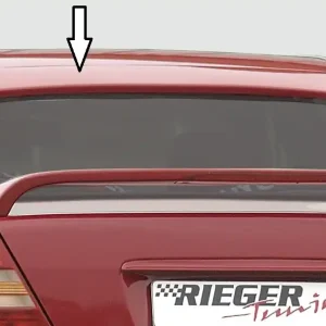 Rieger patka na zadní okno pro Mercedes třída C W202 sedan, plast ABS bez povrchové úpravy Dokud Zásoby Vydrží