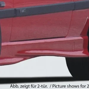 Bezpečná Platba Rieger boční práh mont. strana levá pro BMW řada 3 E36 sedan, touring, plast ABS bez povrchové úpravy