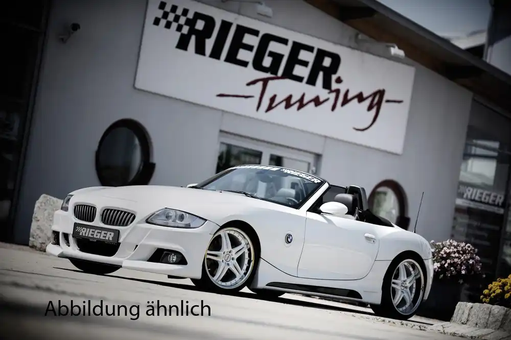 Výhodná Nabídka Rieger Přední nárazník pro BMW Z4 E85 kupé, roadster po faceliftu, plast ABS bez povrchové úpravy, s výřezy pro mlhová světla, pro vozy bez ostřikovačů předních světlometů