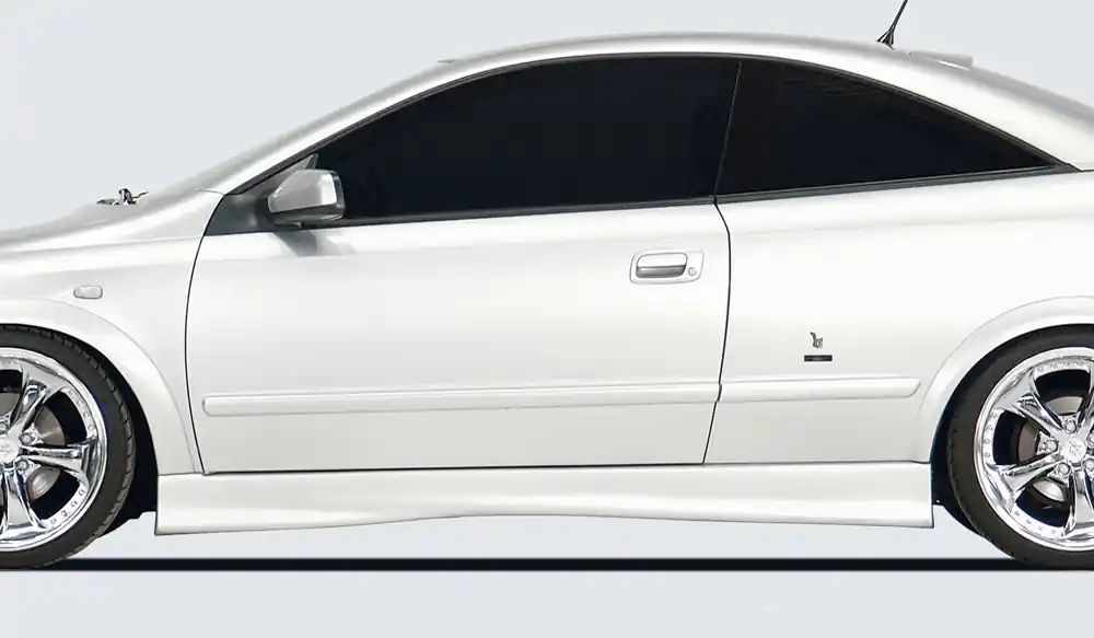 Rieger boční práh mont. strana levá pro Opel Astra G 3-dvéř., cabrio, kupé, plast ABS bez povrchové úpravy Nakupujte Hned