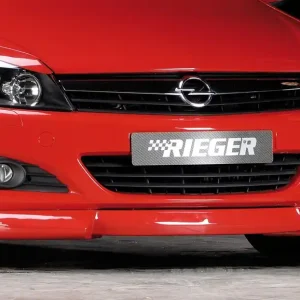 Rieger spoiler pod přední nárazník pro Opel Astra H GTC, Twin-Top 3-dvéř., kabriolet, r.v. 09/05-, plast ABS bez povrchové úpravy Výhodná Nabídka