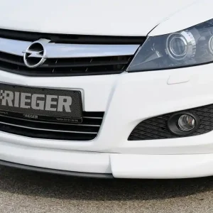 Objednat Nyní Rieger spoiler pod přední nárazník pro Opel Astra H 5-dvéř., caravan, hatchback, notchback, r.v. 03/04-, plast ABS bez povrchové úpravy
