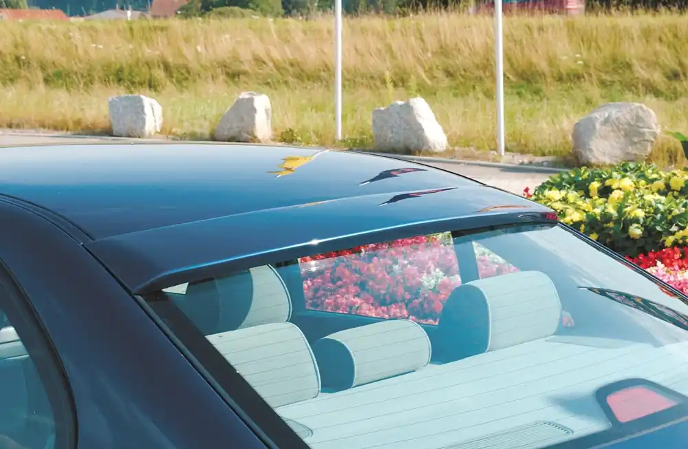 Rieger patka na zadní okno pro BMW řada 5 E39 sedan, 12/95-12/02, plast ABS bez povrchové úpravy Ihned K Objednání