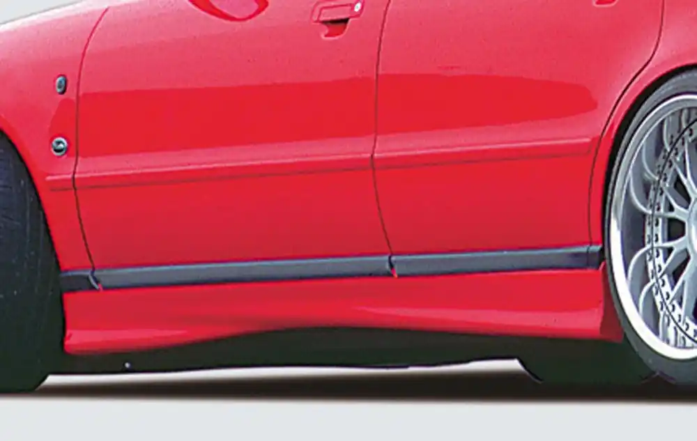 Rieger boční práh mont. strana pravá pro Audi A4 B5 avant, sedan, r.v. 11/94-98, 99-12/00, plast ABS bez povrchové úpravy, "flat version" Cenový Hit