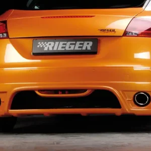Rieger spoiler pod zadní nárazník pro Audi TT 8J kupé, roadster před faceliftem r.v. 09/06-06/10, plast ABS bez povrchové úpravy, pro vozy s koncovkami na obou stranách Nejlepší Volba