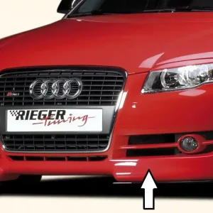 Vrácení Zdarma Rieger spoiler pod přední nárazník pro Audi A4 8E, 8H avant, kabriolet, sedan po faceliftu, r.v. 01/06-, 11/04-, plast ABS bez povrchové úpravy