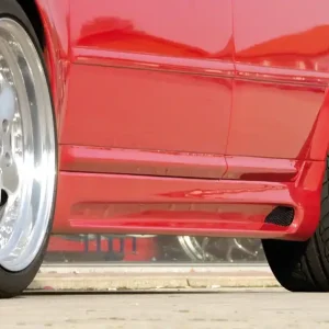 Ihned K Objednání Rieger boční práh mont. strana pravá pro Audi A6 4B avant, sedan vč. faceliftu, r.v. 01/97-06/01, 07/01-, plast ABS bez povrchové úpravy, s prolisem a výřezem