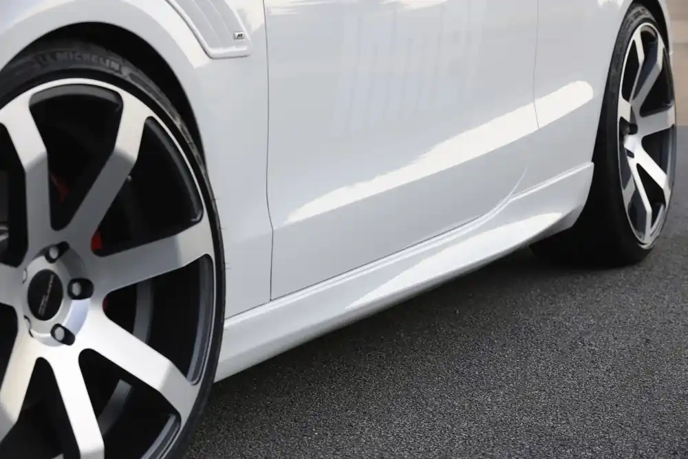 Rieger boční práh mont. strana levá pro Audi A5 S5 B8, B81 kabriolet, kupé vč. faceliftu, r.v. 06/07-07/11, 10/11-06/16, plast ABS bez povrchové úpravy Aktuální