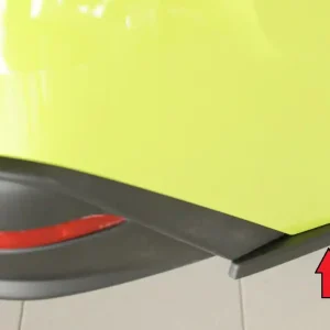 Originální Rieger spoiler pod zadní nárazník na pravé straně pro Škoda Enyaq iV RS SUV (5AZ) r.v. 07/21-, plast ABS bez povrchové úpravy