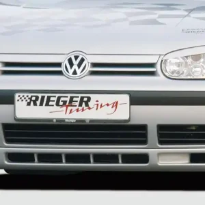 Rychlé Dodání Rieger spoiler pod přední nárazník V6-Look pro Volkswagen Golf 4 1J 3-dvéř., 5-dvéř., combi, r.v. 10/97-03, plast ABS bez povrchové úpravy